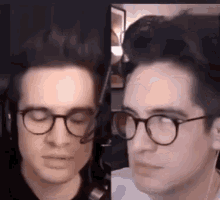 Brendon Urie Annoyed Brendon Urie Eye Roll GIF