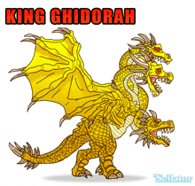King Ghidorah GIF