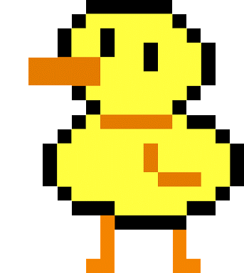 Duck Undertale Sticker - Duck Undertale Video Game Stickers