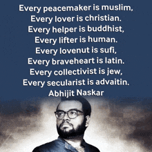 Every Peacemaker Is Muslim Abhijit Naskar GIF