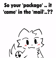 Your Package Came In The Mail Euphemism GIF