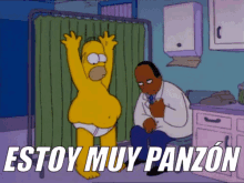 Homero En El Doctor GIF - Panzon Gordo Panza GIFs