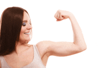 Flexing Biceps GIF - Flexing Biceps Girls Biceps GIFs
