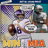 Miami Dolphins Vs. Minnesota Vikings Pre Game GIF - Nfl National Football League Football League GIFs