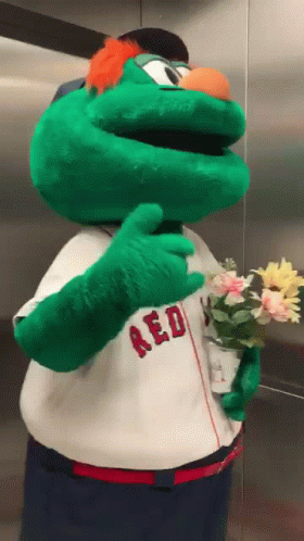 Boston Red Sox Wally The Green Monster GIF - Boston Red Sox Wally The Green  Monster Date - Discover & Share GIFs