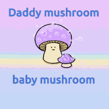 Daddymushroom Babymushroom GIF - Daddymushroom Babymushroom Daddybabymushroom GIFs