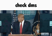 Check Dms Dms GIF - Check Dms Dms Trump2024 GIFs