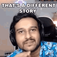 Thats A Different Story Sahil Shah GIF