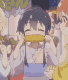 Eating Match GIF - Eating Match Anime GIFs