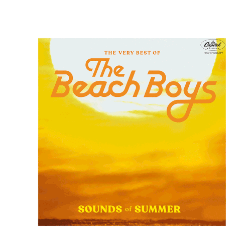 The Very Best Of The Beach Boys Greatest Hits Sticker - The Very Best Of The Beach Boys The Beach Boys Greatest Hits Stickers