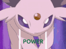 power pokemon espeon anime