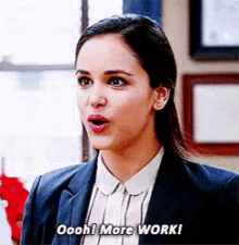 Oooh More Work! GIF - More Work Hardworking Excited GIFs