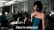 Sienna Guillory Infected GIF - Sienna Guillory Infected Jill Valentine GIFs