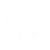 a drawing of three triangles on a white surface
