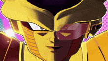 a close up of a cartoon character 's face with sunglasses on