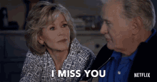 I Miss You Love GIF - I Miss You Love Grace And Frankie GIFs