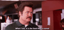 Ron Swanson Hungry GIF - Ron Swanson Hungry Parks GIFs