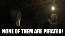 None Of Them Are Pirated Resident Evil GIF