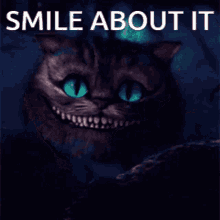 Smile About It Chesire Cat GIF - Smile About It Chesire Cat GIFs