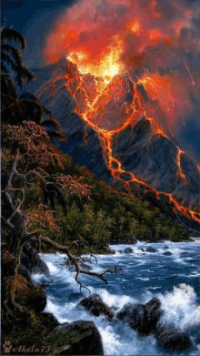 Nature Volcano GIF - Nature Volcano GIFs