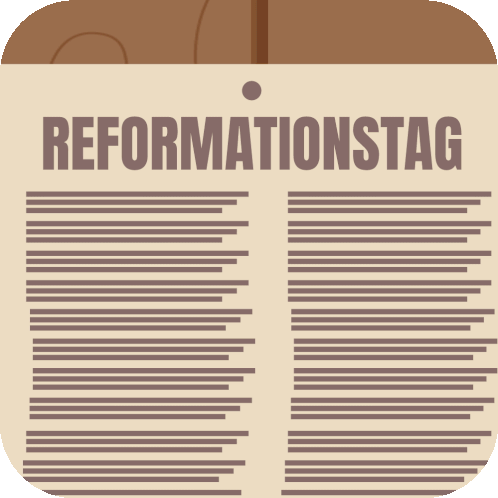 Reformationstag Schönen Reformationstag Sticker Reformationstag