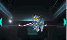 Unicorn Gundam GIF - Unicorn Gundam Battle GIFs