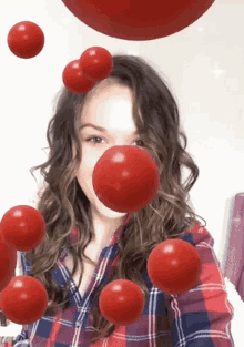 Red Nose Day Noses On GIF - Red Nose Day Noses On Thumbs Up GIFs