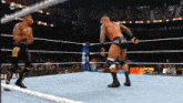 Carmelo Hayes Randy Orton GIF - Carmelo Hayes Randy Orton Wwe GIFs