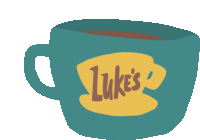 Lukes Coffee Sticker - Lukes Coffee Gilmore Stickers