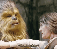 Chewy Chewbacca GIF - Chewy Chewbacca Star Wars GIFs