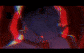 a drawing of a person with a red background that says ' i '