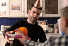 Roy Kent Present GIF - Roy Kent Present Uncle'S Day GIFs