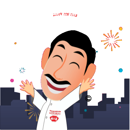 Happy New Year Pakaji Sticker - Happy New Year Pakaji Greeting Stickers