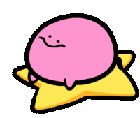 Kirby Kirbyspin Sticker - Kirby Kirbyspin Stickers