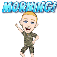 Morning Military GIF