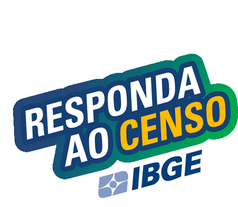 Ibge Instituto Brasileiro De Geografia E Estatística Sticker - Ibge Instituto Brasileiro De Geografia E Estatística Recenseador Stickers