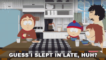 guess i slept in late huh randy marsh south park s23e5 tegridy farms halloween special