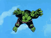 Hulk The Hulk GIF - Hulk The Hulk Soar GIFs