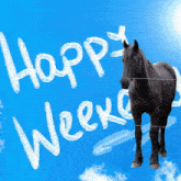 Weekend Horse GIF - Weekend Horse Friesian GIFs