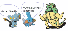 Mudkip Shinx Shinx Mudkip GIF - Mudkip Shinx Shinx Mudkip Strong Caterpie GIFs