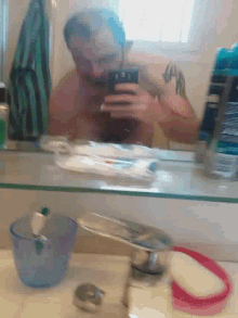sexy seb mirror toilet bath time throw