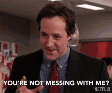 Youre Not Messing With Me Peter Cambor GIF