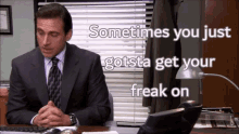 Steve Carrell Get Freak Your Freak On GIF - Steve Carrell Get Freak Your Freak On The Office GIFs