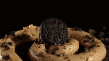 crumbl cookies chocolate peanut butter featuring oreo cookie cookies fast food