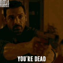 Your Dead Pointing Gun GIF - Your Dead Pointing Gun Hold GIFs