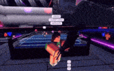 a girl in a wrestling ring says crazyyy you want to see