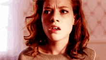 Jane Levy Listening GIF - Jane Levy Listening Confused GIFs