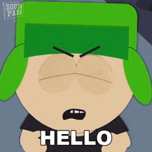 Hello Kyle Broflovski GIF - Hello Kyle Broflovski South Park World Privacy Tour GIFs