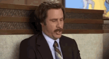 Ron GIF - Anchorman The Legend Of Ron Burgundy Will Ferrel Disappointed GIFs
