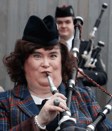 bagpipes crazy instrument cross eye